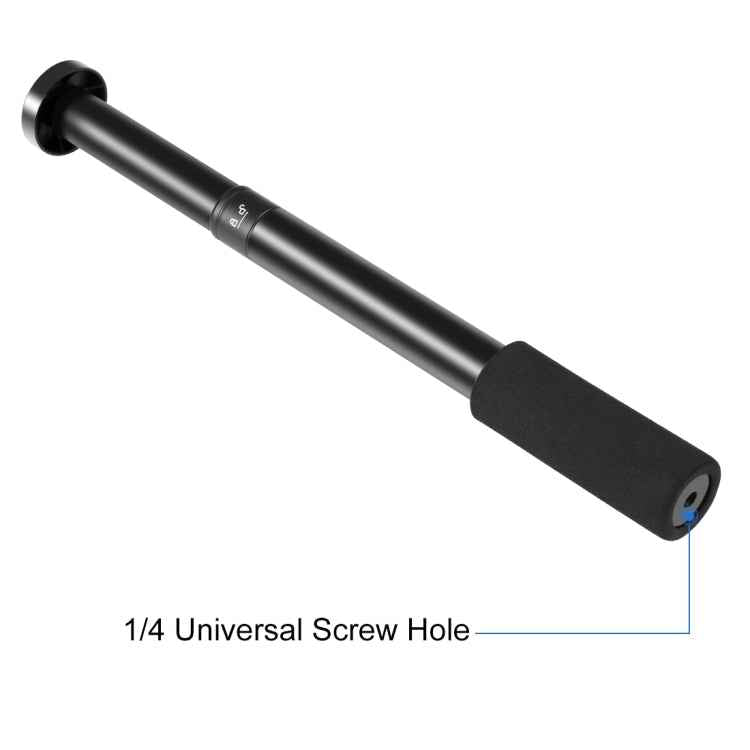 PULUZ Handheld Adjustable Aluminum Alloy Tripod Mount Monopod Extension Central Shaft Rod