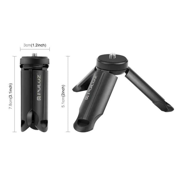 PULUZ Portable Folding Plastic Tripod for Cell Phones