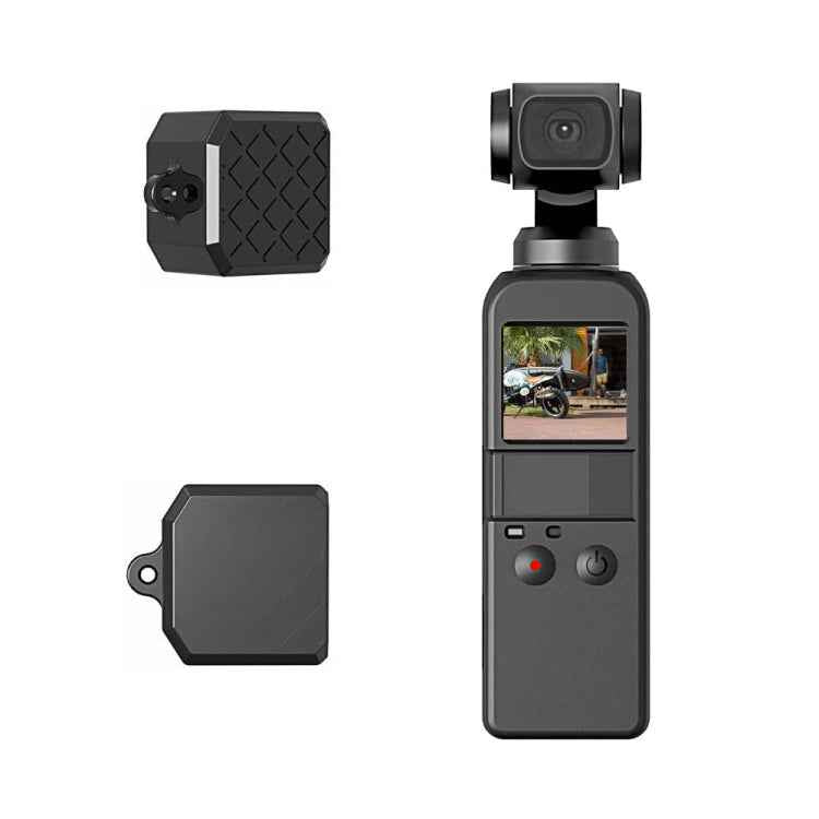 PULUZ 2 in 1 Diamond Texture Silicone Cover Case Set for DJI OSMO Pocket