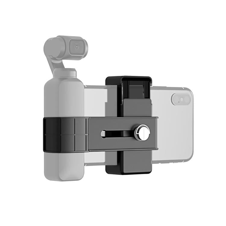 PULUZ Smartphone Fixing Clamp 1/4 inch Holder Mount Bracket for DJI OSMO Pocket / Pocket 2