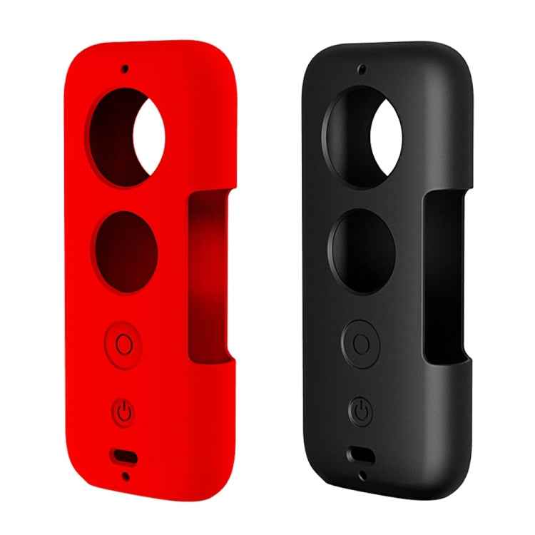 PULUZ Silicone Protective Case with Lens Cover for Insta360 ONE X