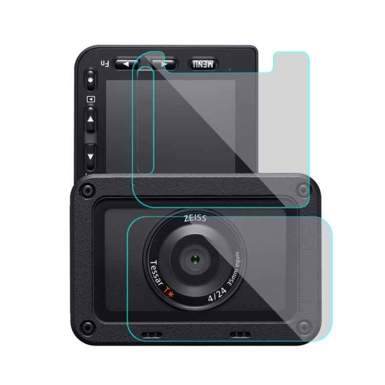 PULUZ Front Lens and Back LCD Display Flexible Anti-fingerprint AF HD Film for Sony RX0 II / RX0