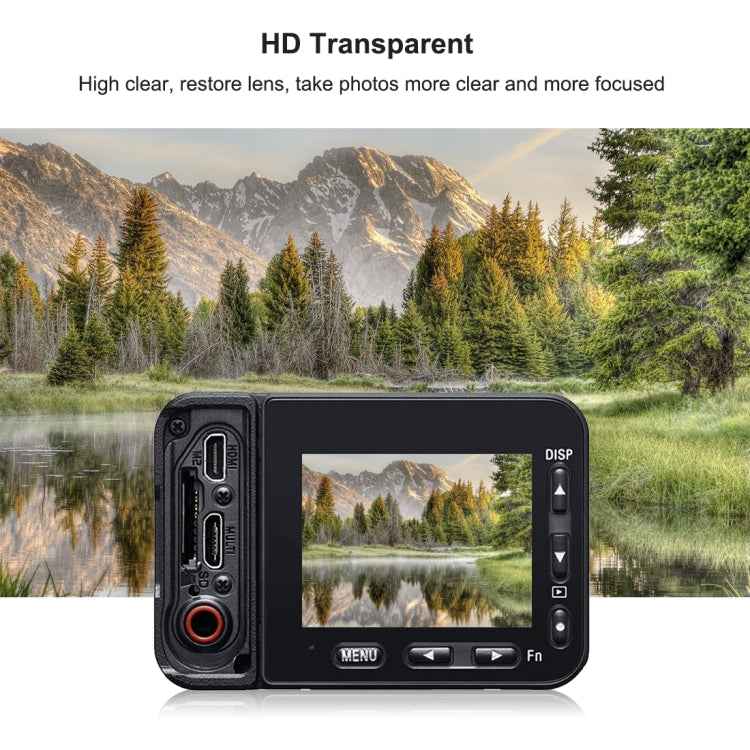 PULUZ Front Lens and Back LCD Display Flexible Anti-fingerprint AF HD Film for Sony RX0 II / RX0
