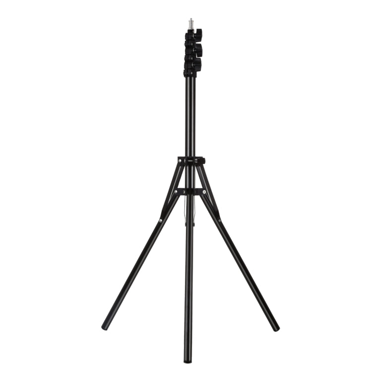 PULUZ Reverse Foldable 4 Sections 1.8m Height Tripod Mount Holder for Vlogging Video Light Live Broadcast Kits, 2m