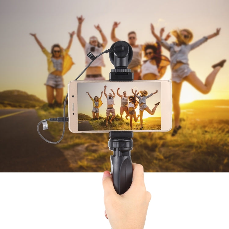 PULUZ Pocket Mini Plastic Tripod Mount with Phone Clamp for Smartphones, Plastic Tripod (Black), Plastic Tripod (Pink)