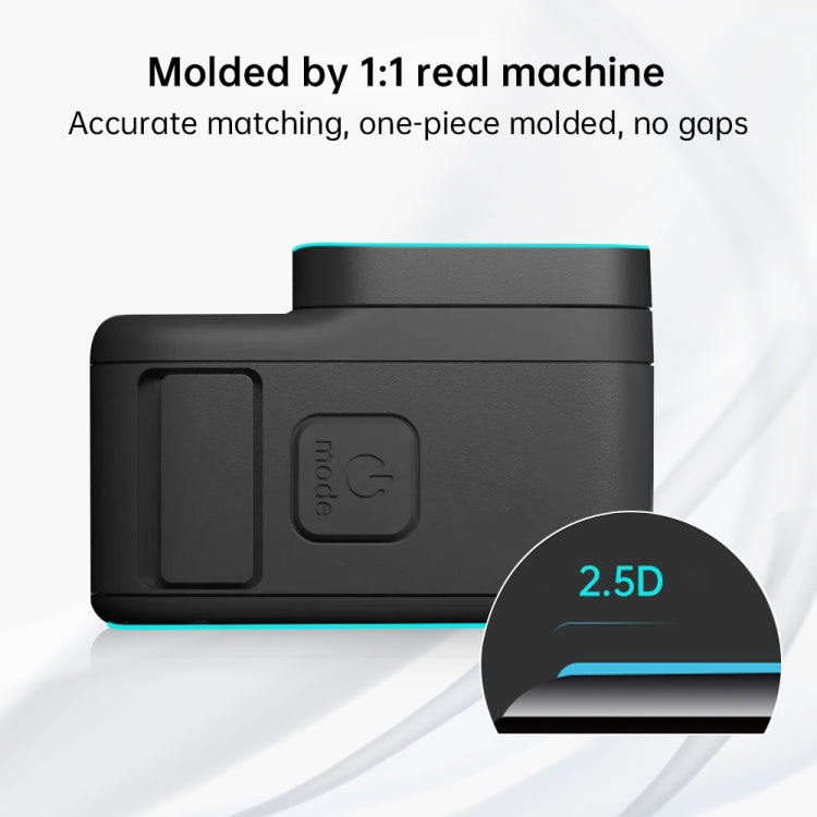 PULUZ for GoPro HERO12 Black /11 Black /10 Black /9 Black Lens + LCD Display 9H 2.5D Tempered Glass Film