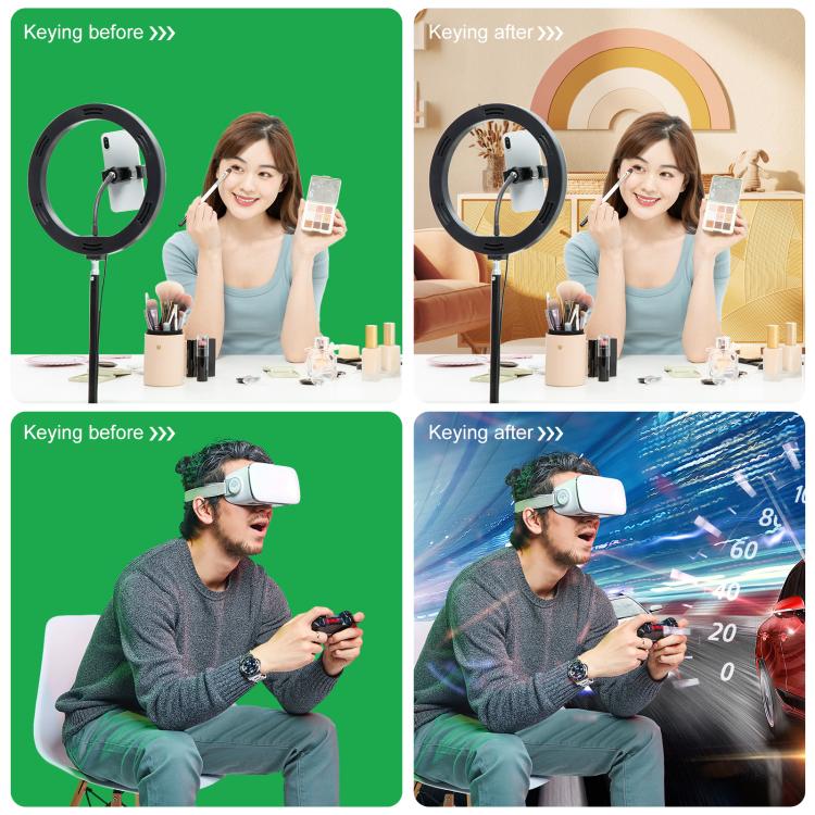 PULUZ 2x2m T-Shape Photo Studio Background Support Stand Backdrop Crossbar Bracket Kit with Clips