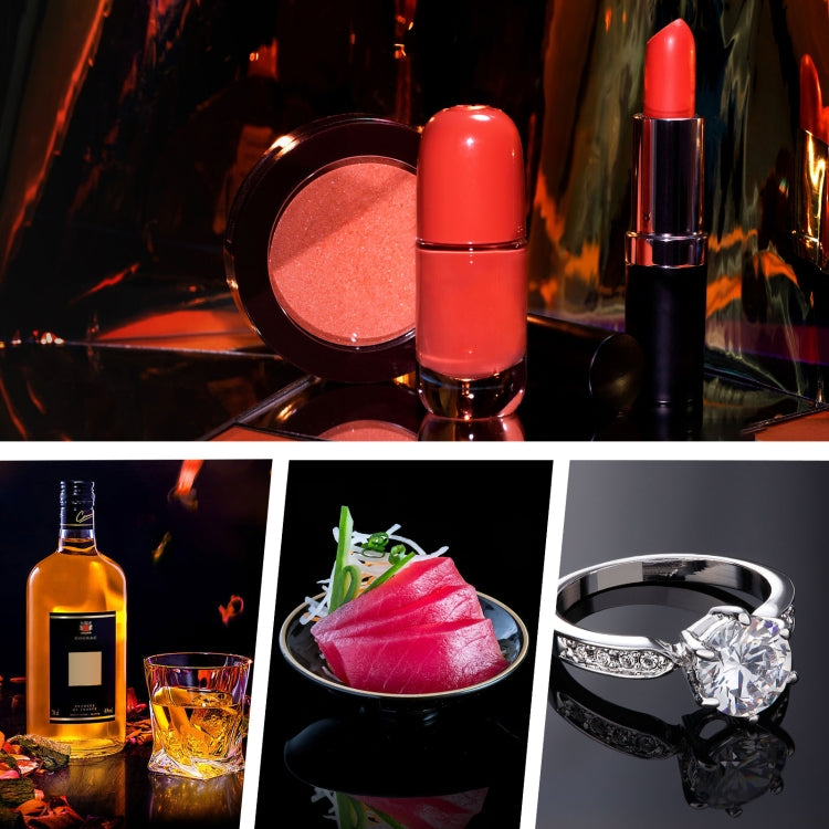 PULUZ 20cm Photography Acrylic Reflective Display Table Background Board