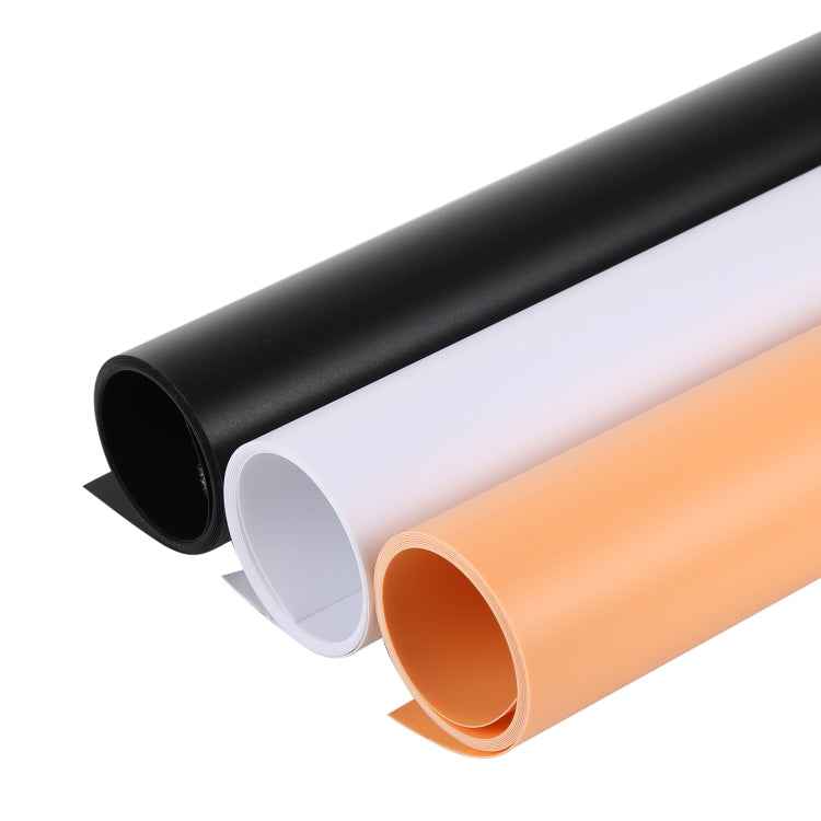 PULUZ Photography Background PVC Paper Kits for Studio Tent Box, Size: 156cm x 80cm, Backdrop 80cm(White)
