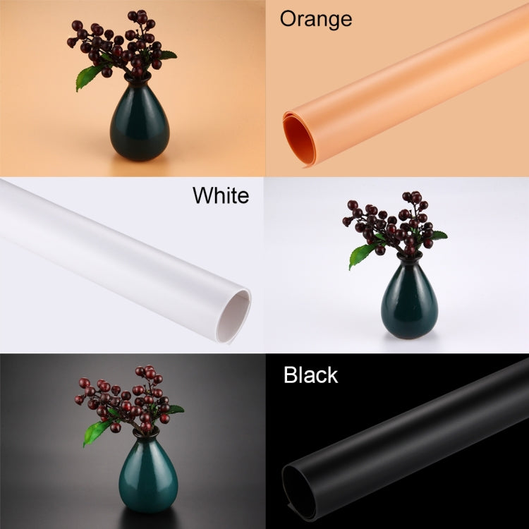 PULUZ Photography Background PVC Paper Kits for Studio Tent Box, Size: 156cm x 80cm, Backdrop 80cm(White)