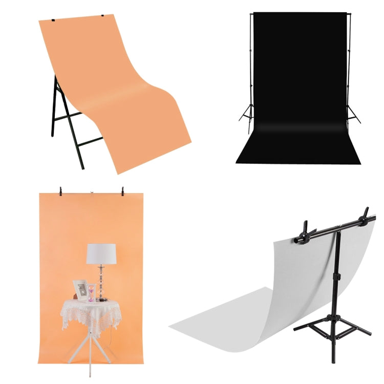 PULUZ Photography Background PVC Paper Kits for Studio Tent Box, Size: 156cm x 80cm, Backdrop 80cm(White)