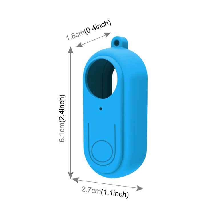 PULUZ Silicone Protective Case with Lens Cover for Insta360 GO 2
