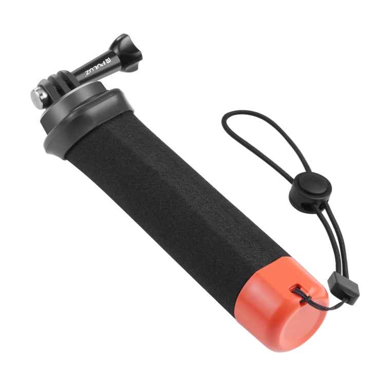 PULUZ Floating Foam Hand Grip Buoyancy Rods with Strap & Quick-release Base for GoPro, Insta360, DJI and Other Action Cameras