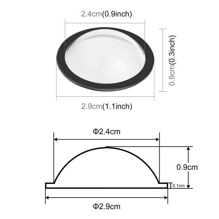 PULUZ Lens Guard PC Protective Cover Kits for Ricoh Theta SC2 / S / V