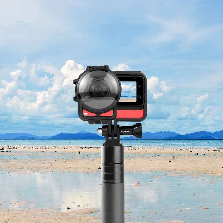 PULUZ Plastic Frame Case with Lens Guard for Insta360 One RS 360 Edition