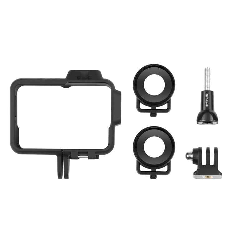 PULUZ Plastic Frame Case with Lens Guard for Insta360 One RS 360 Edition