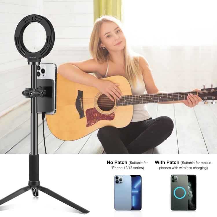 PULUZ 15W Magnetic Qi Wireless Charger Vlogging Phone Clamp Holder