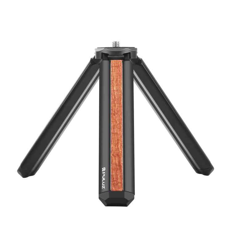 PULUZ Inlaid Wood Desktop Vlogging Live Tripod Holder
