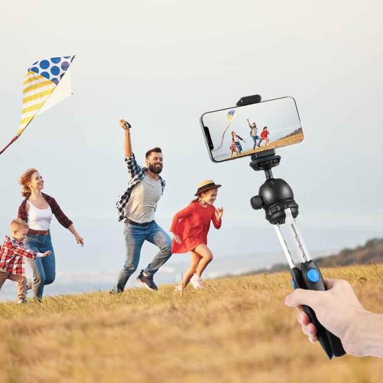 PULUZ Mini VLOG Live Stabilizer Stand Tripod with Phone Clamp for Smartphones