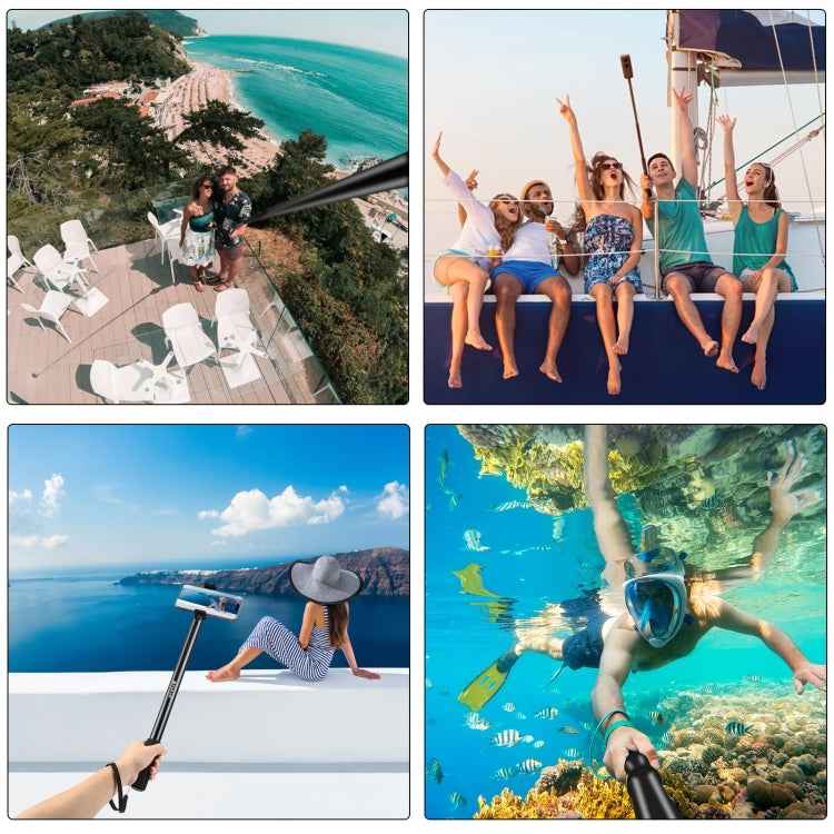 PULUZ 2m Metal Selfie Stick Monopod for Insta360 One RS / X2 / X3