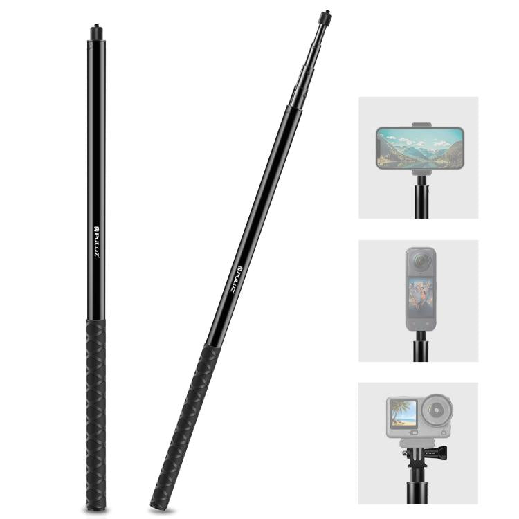 PULUZ 3m Metal Selfie Stick Monopod for Insta360 One RS / X2 / X3, 3m Monopod