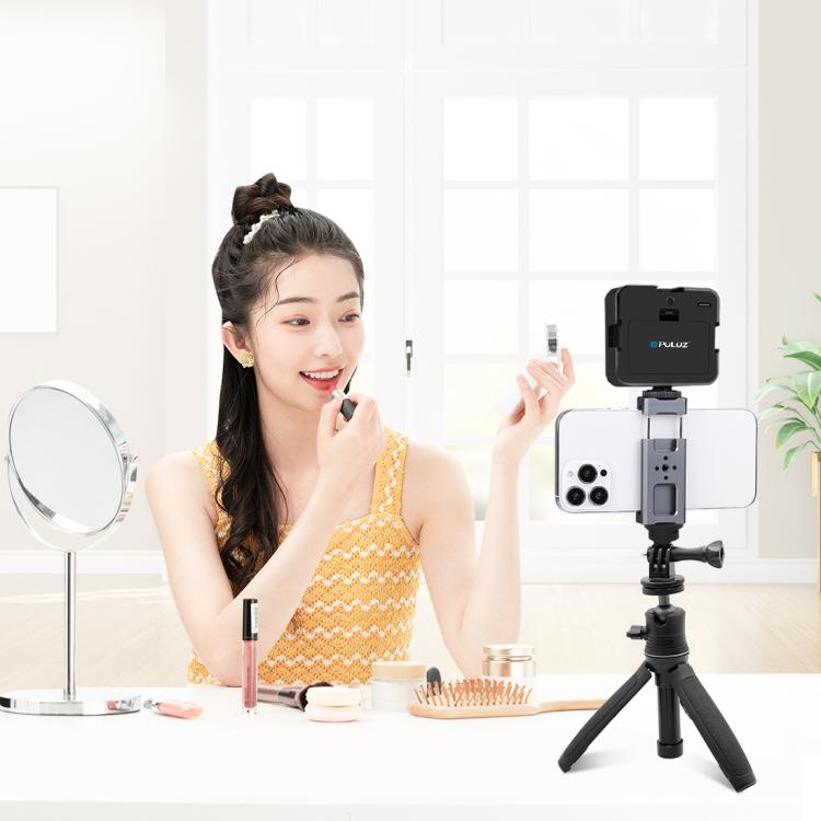 PULUZ 1/4 inch Screw Adjustable ABS Action Camera Tripod Adapter