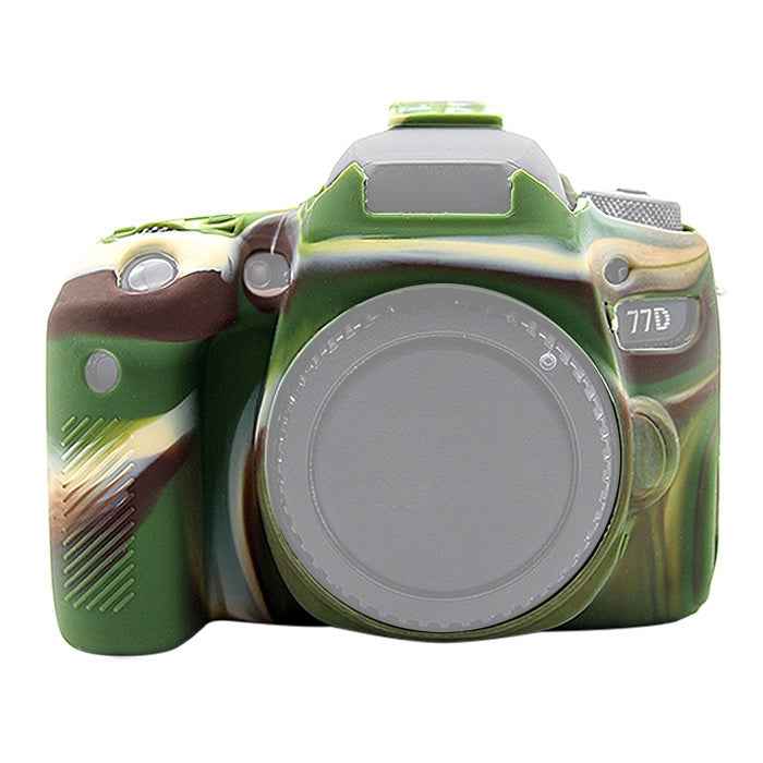 PULUZ Soft Silicone Protective Case for Canon EOS 77D, For Canon 77D
