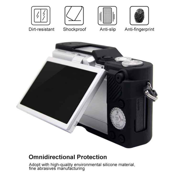 PULUZ Soft Silicone Protective Case for Panasonic Lumix GF10