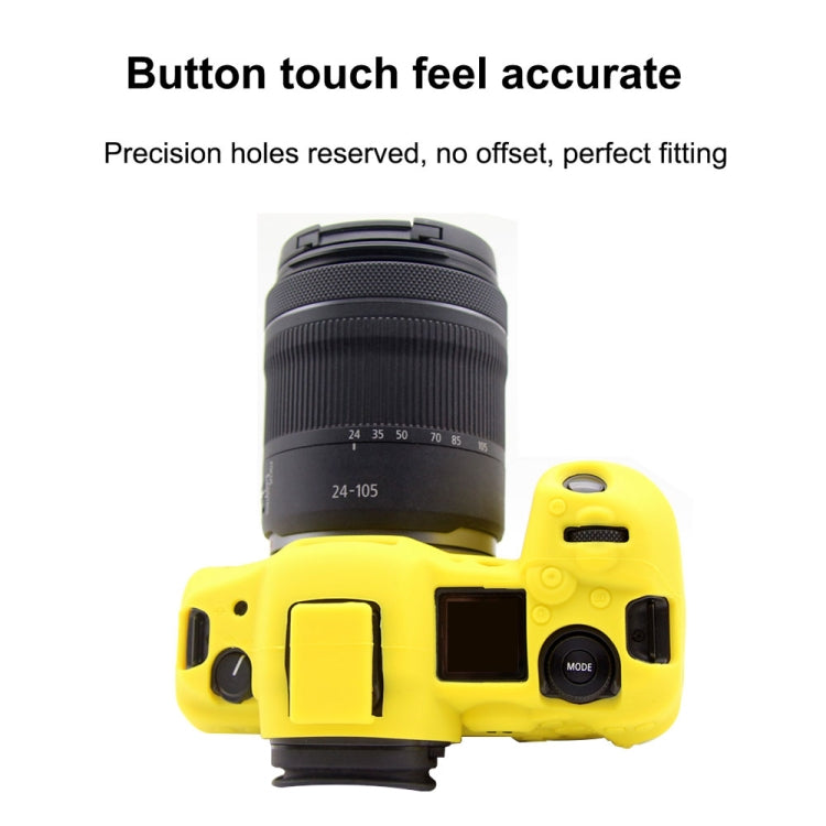 PULUZ Soft Silicone Protective Case for Canon EOS R5, For Canon EOS R5