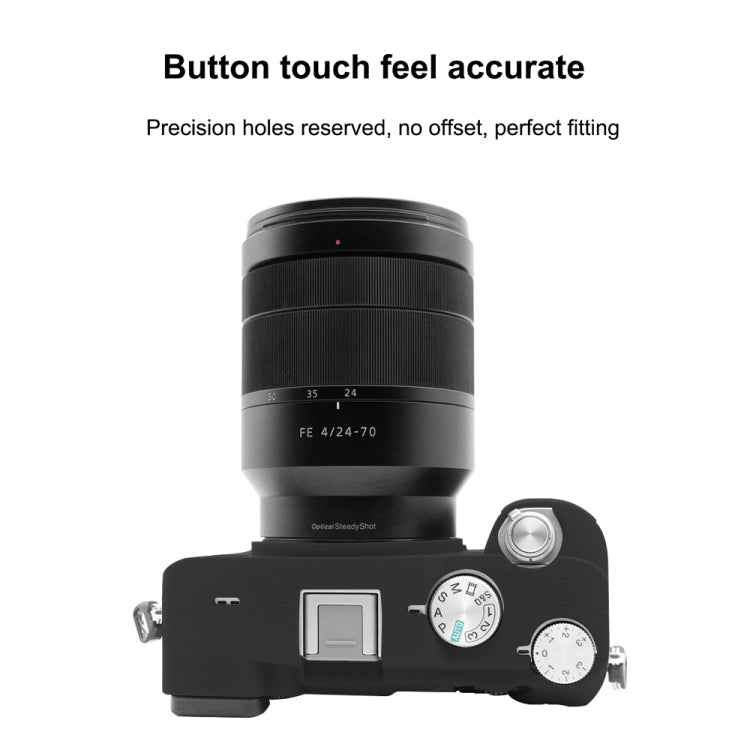 PULUZ Soft Silicone Protective Case for Sony A7C / ILCE-7C, For Sony A7C