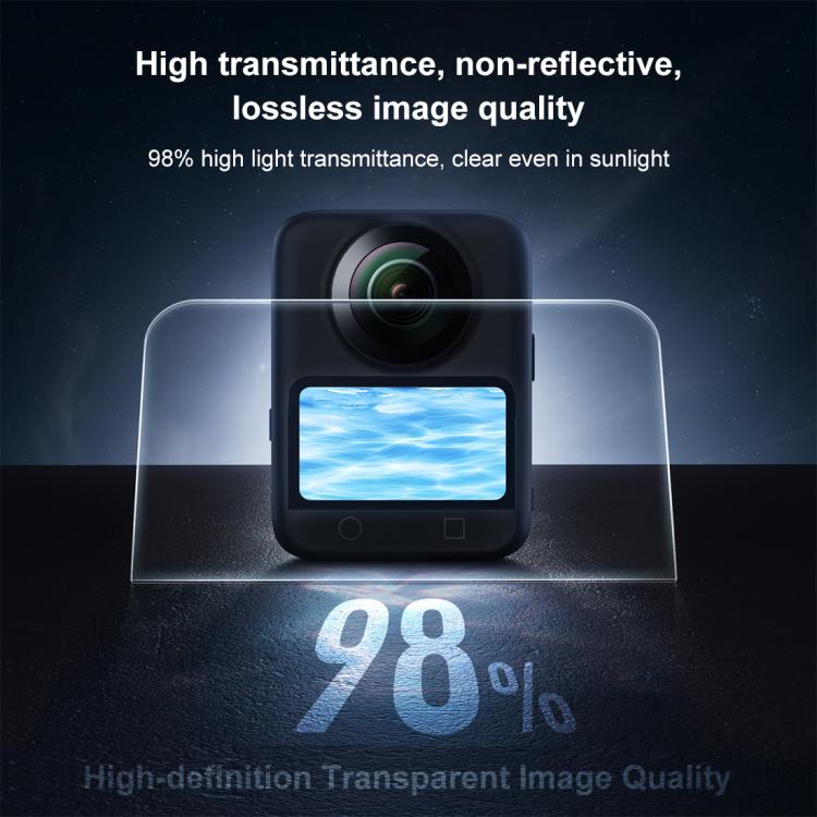 For DJI Osmo 360 PULUZ Screen Explosion-proof Tempered Glass Films, Screen Film