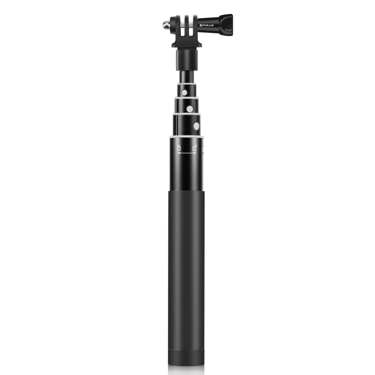PULUZ 73.5cm Metal Selfie Stick Monopod with Invisible Adapter Base & Screw for Insta360 One RS / X2 / X3 / DJI Osmo 360