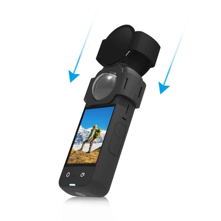 For Insta360 X3 PULUZ Silicone Lens Body Lens Guard Protective Cover