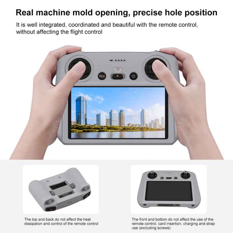 For DJI Mini 3 Pro / DJI RC with Screen PULUZ Silicone Protective Case