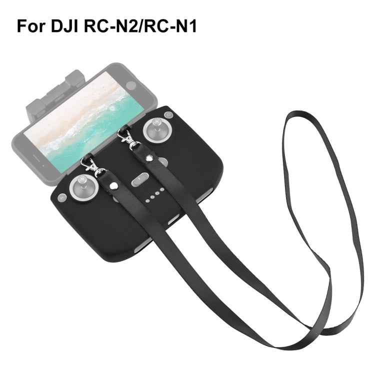 PULUZ Shockproof Anti-scratch Silicone Case with Neck Strap For DJI Neo / Mini 3 / 3 Pro / Mavic 3 / Air 2S / Mini 2 RC-N2 / RC-N1 / RC-N3 Remote Control