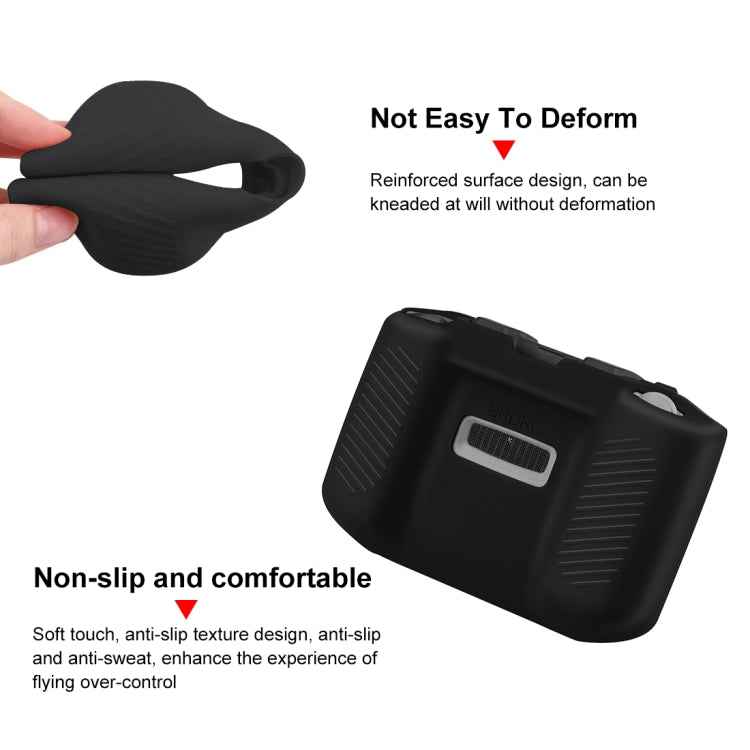 PULUZ Shockproof Anti-scratch Silicone Case with Neck Strap For DJI Neo / Mini 3 / 3 Pro / Mavic 3 / Air 2S / Mini 2 RC-N2 / RC-N1 / RC-N3 Remote Control