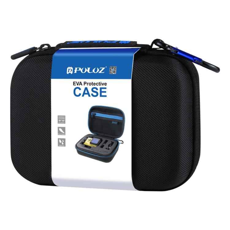 PULUZ Waterproof Carrying and Travel Case for GoPro, DJI Osmo Action and other Sport Cameras Accessories, Small Size: 16cm x 12cm x 7cm