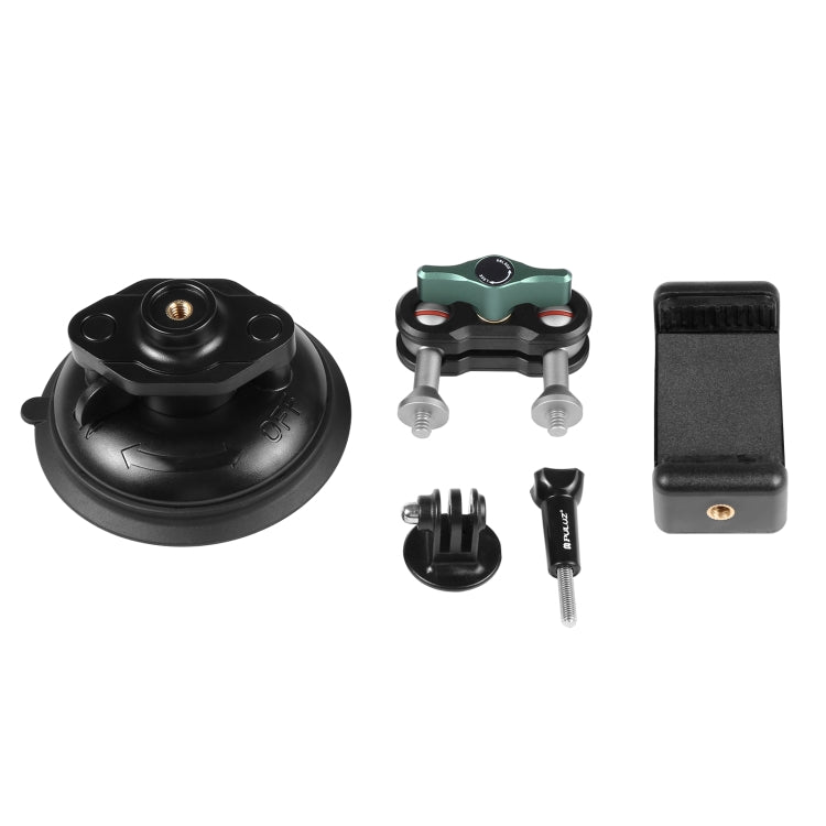 PULUZ Magic Arm Stronge Suction Cup Aluminum Alloy Mount