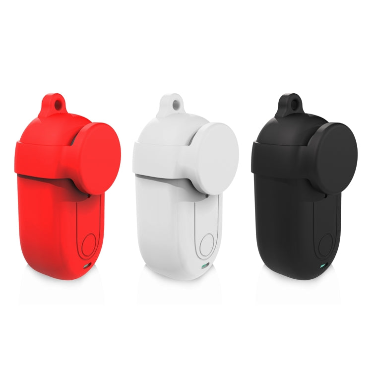 For Insta360 GO 3 PULUZ Camera Silicone Case with Lens Cover, Silicone Case with Lens Cover (White), Silicone Case with Lens Cover (Black), Silicone Case with Lens Cover (Red)