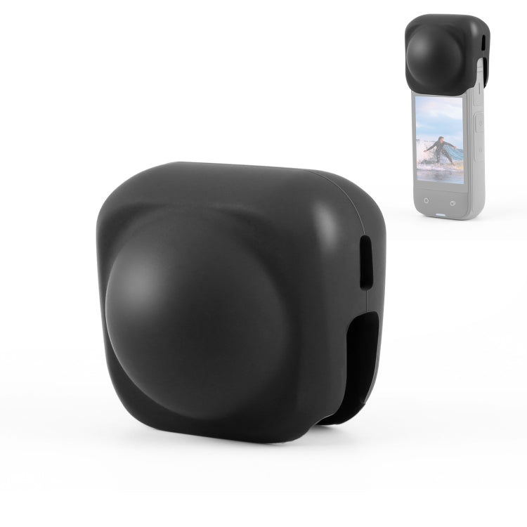 For Insta360 X4 PULUZ Silicone Protective Lens Cover, Lens Cover
