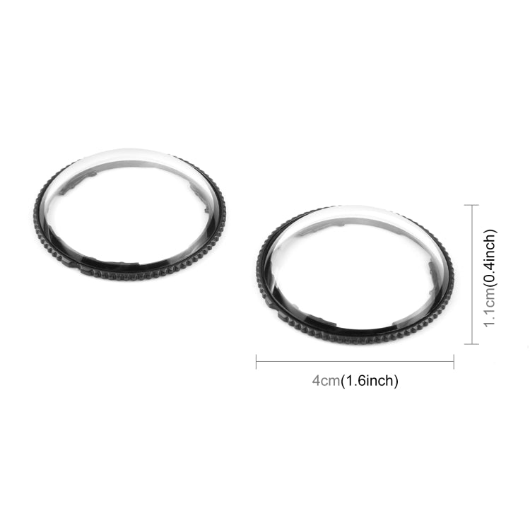 For Insta360 X4 PULUZ Rotation Optical Glass Lens Guard Protective Cover, For Insta360 X4 Glass Lens Guard