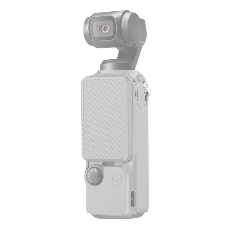 For DJI OSMO Pocket 3 PULUZ 2 in 1 Silicone Cover Case Set with Strap, Silicone Cover(Black), Silicone Cover(Grey), Silicone Cover(Blue)