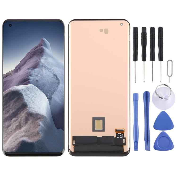 For Xiaomi Mi 11 Ultra OLED LCD Screen with Digitizer Full Assembly, Not Supporting Fingerprint Identification