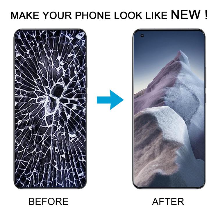 For Xiaomi Mi 11 Ultra OLED LCD Screen with Digitizer Full Assembly, Not Supporting Fingerprint Identification