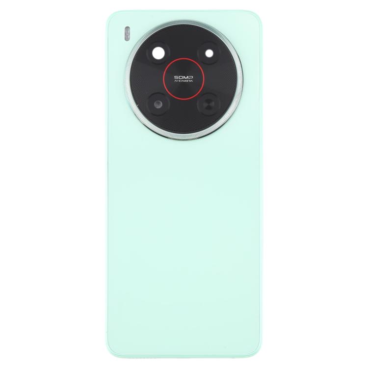 For ZTE Blade V70 Max Plastic Battery Back Cover with Middle Frame / Camera Lens Cover