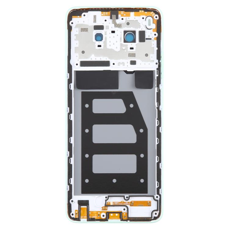 For ZTE Blade V70 Max Plastic Battery Back Cover with Middle Frame / Camera Lens Cover
