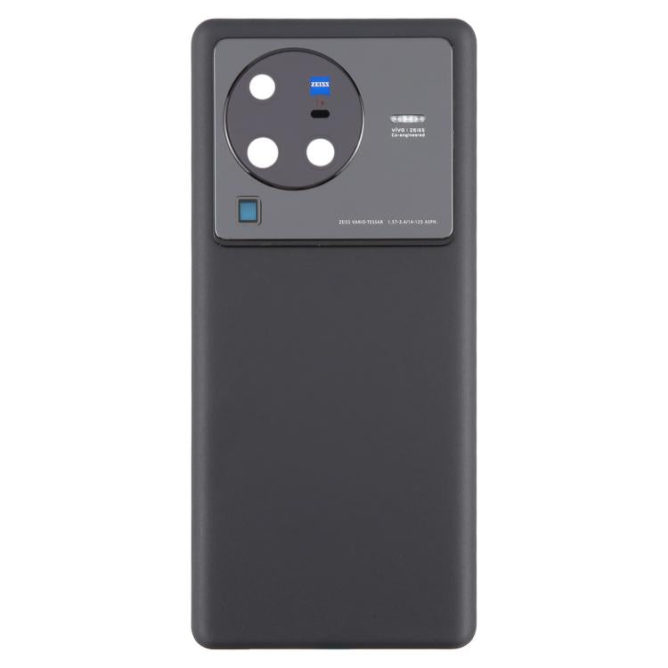 For vivo X80 Pro Battery Back Cover with Camera Lens Cover