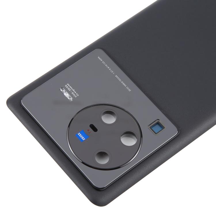 Cache arrière de batterie pour Vivo X80 Pro avec objectif d'appareil photo, pour Vivo X80 Pro (avec objectif d'appareil photo)