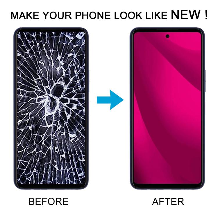 For T-mobile Revvl 7 Pro Original LCD Screen Digitizer Full Assembly with Frame