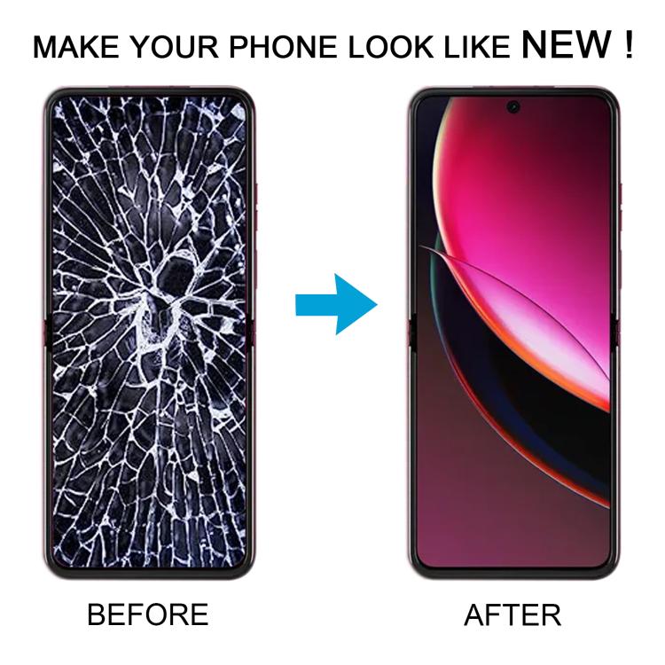 For Motorola Razr 40 Ultra XT2321-3 XT2321-1 XT2321-2 Original LCD Screen Digitizer Full Assembly with Frame